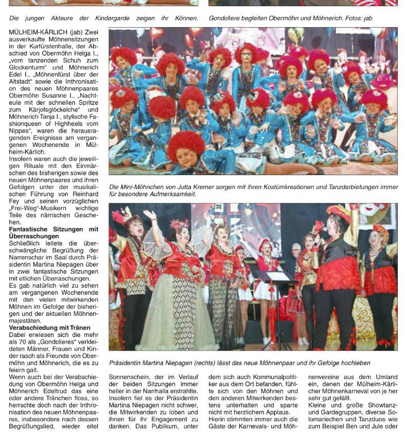 Mittelungsblatt, 20.11.2018